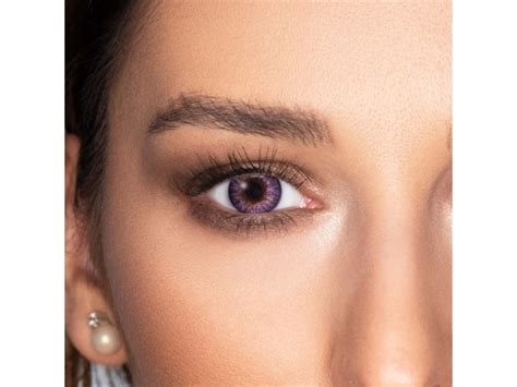 Purple Amethyst contact lenses - FreshLook ColorBlends (2 monthly coloured lenses) | Alensa Malta