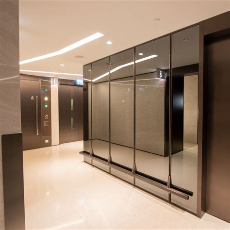 Olympian City, 2019 We installed stunning grey tinted mirrors wall