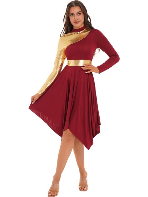 Dance Costume Burgundy Dress at Keith Turner blog