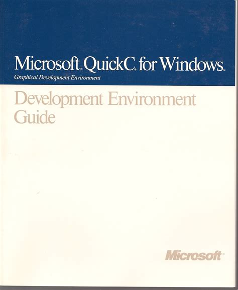 Quick C for Windows : Microsoft : Free Download, Borrow, and Streaming ...