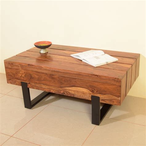 Wood Decor Coffee Table, Sheesham Wood - Furniture Store In Perth ...