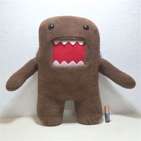 Domo Plush (Pink & Brown), Hobbies & Toys, Toys & Games on Carousell