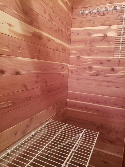 Eastern Cedar Closet Planks