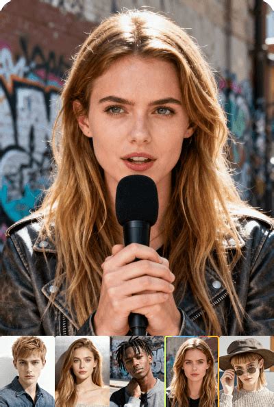Fazer Foto Cantar Online Grátis - Fazer foto cantar online grátis com avatar de IA | Pollo AI
