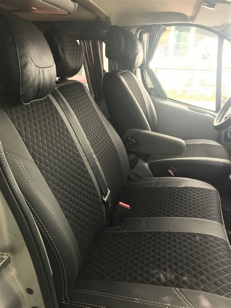 Чехлы перед Рено трафик — Renault Trafic (2G), 2 л., 2012 года ...