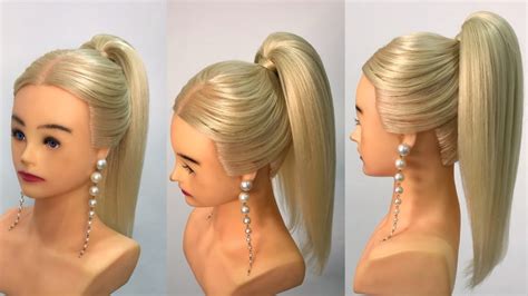 Rabo De Cavalo Dividido Ao Meio - Tutorial Rabo de Cavalo divido ao meio l peinado l Ponytail - YouTube