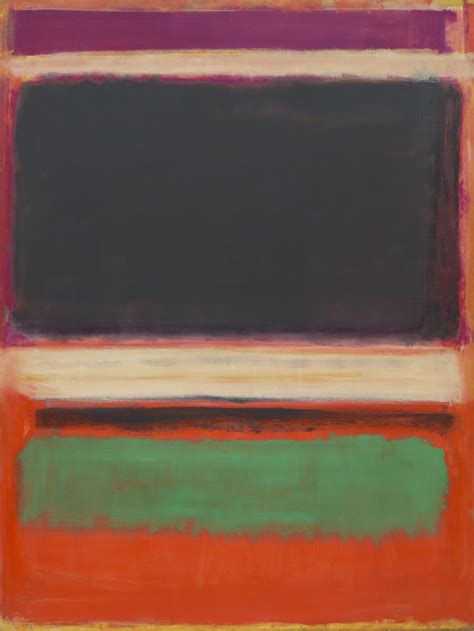 Mark Rothko - No. 13 (Magenta, Black, Green on Orange) | Mark rothko paintings, Rothko art ...