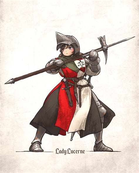 lady lucerne (ordo mediare sisters) drawn by ironlily | Danbooru