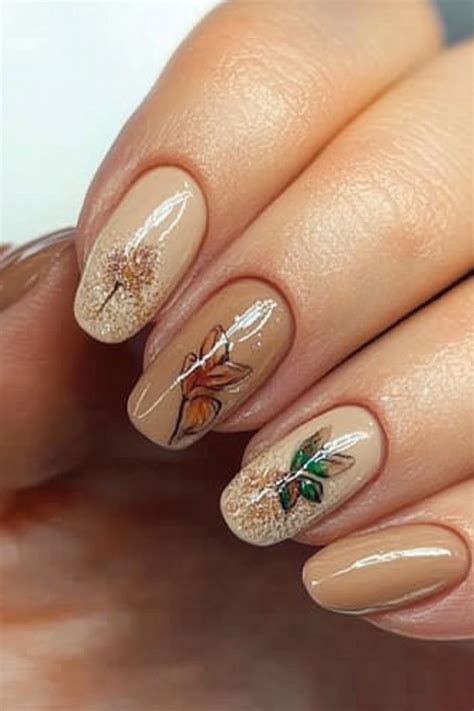 simple thanksgiving nails 3