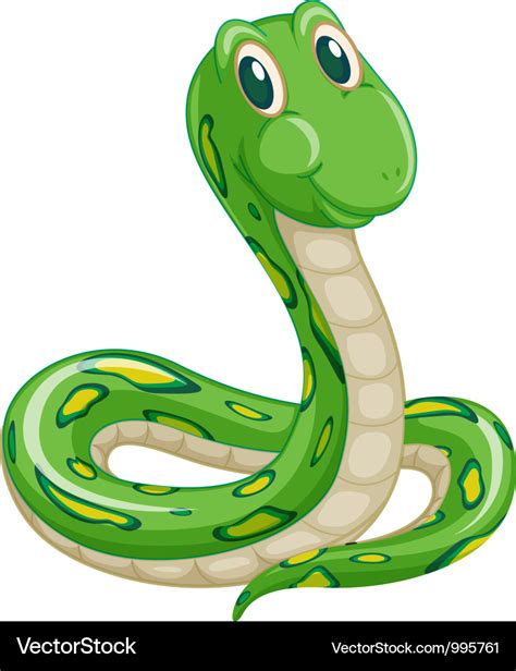 Cartoon snake Royalty Free Vector Image - VectorStock