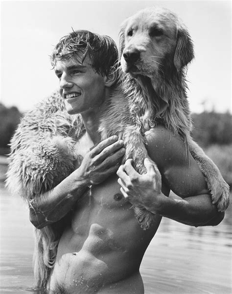 Oh Yeah Pop - Rob and Little Bear at Bear Pond, Adirondacks, NY,... in