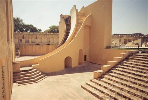 weird architecture   observatory jantar mantar unesco world