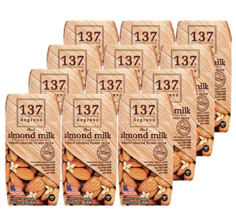 137 degrees Almond Milk Original 137 ดีกรี นมอัลมอนด์ รสออริจินอล 180ml ...