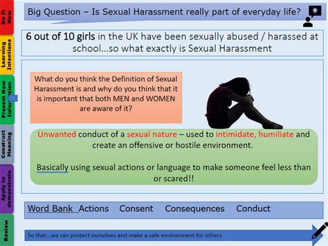 sexual harassment teaching resources