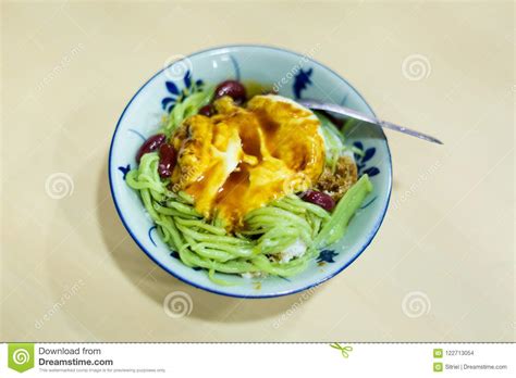 Malaysian Dessert Durian Cendol Stock Photo - Image of asian, asia ...