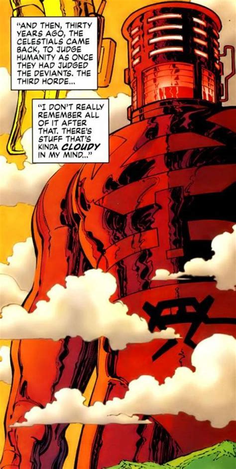 Thought Robot vs. Arishem the Judge - Battles - Comic Vine