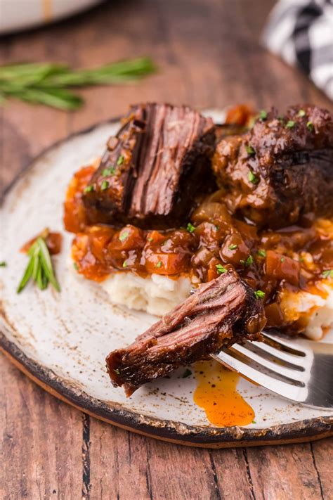 Braised Beef Short Ribs - Amanda's Cookin' - Beef
