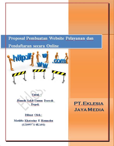 elish blogs proposal pembuatan website pelayanan pendaftaran