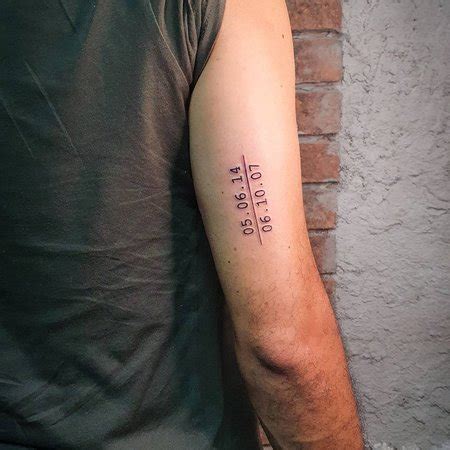 Тату с цифрами: Виды, идеи и значения. - VeAn Tattoo