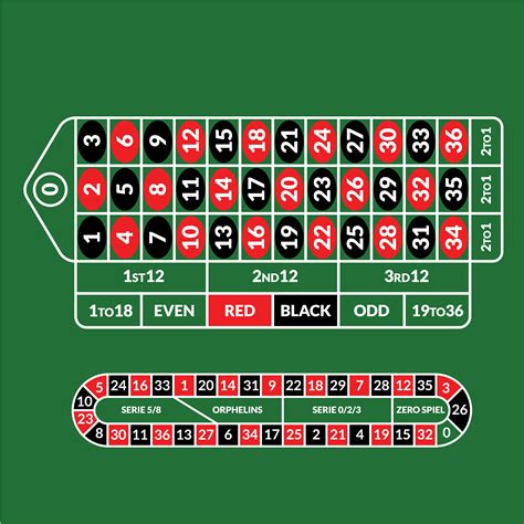 European Roulette Table SVG Roulette Table Sheet SVG Roulette Table