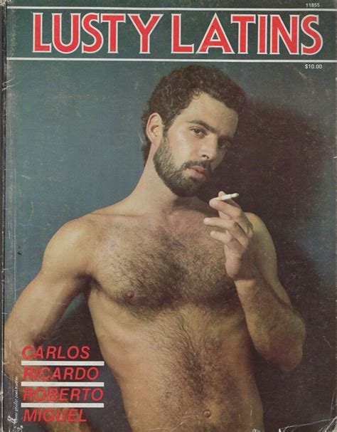 GAY: Vtg 1980s Nude Male Magazine LUSTY LATINS 90+-pages of sultry guys