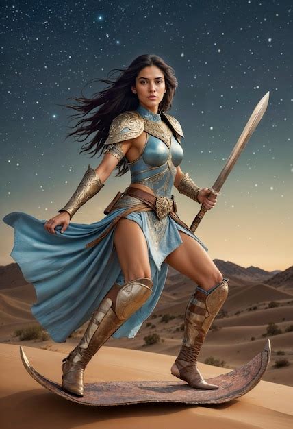 Female Warrior Drawing Images - Free Download on Freepik