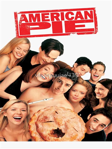 "American Pie Poster" Sticker for Sale by visyvywujae439 | Redbubble