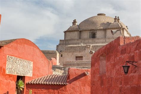 Santa Catalina Monastery, in Arequipa, Peru Stock Photo - Image of ...