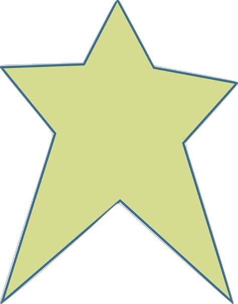 Primitive Star Template - 15 Free PDF Printables | Printablee | Star ...