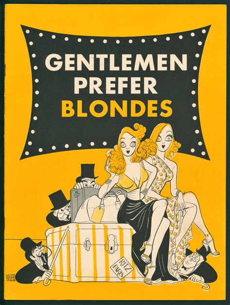 Gentlemen Prefer Blondes- Playbill, Authentic Vintage Playbill