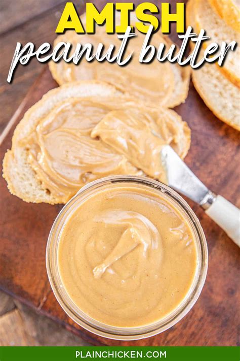 Amish Peanut Butter Spread - Plain Chicken