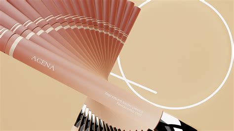 agena cosmetic visual  behance