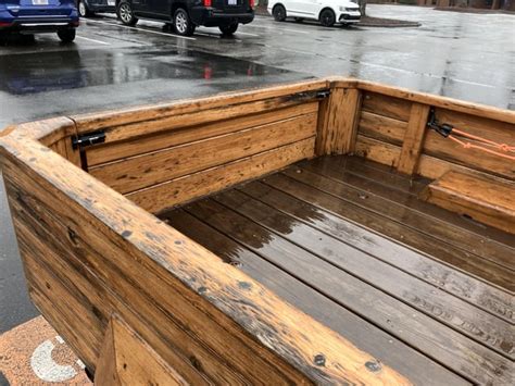 Custom wooden truck bed. : r/AwesomeCarMods