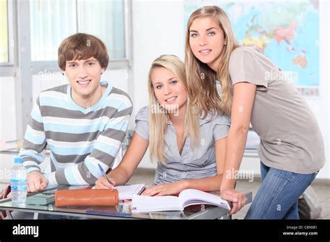 group of students Stock Photo - Alamy