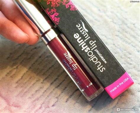 Жидкая матовая помада Lasplash Cosmetics Studio Shine Waterproof Matte ...