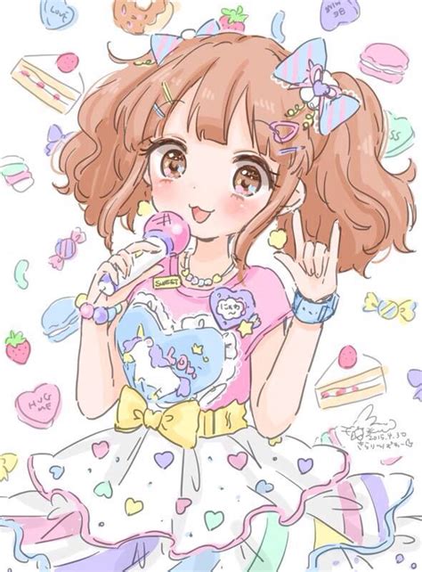 Kawaii picture by Manamoko. #manamoko #kawaii #anime Art Kawaii, Loli ...