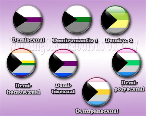 Demisexuality 1.5 Pinback Button by WorkingClassFabulous on Etsy