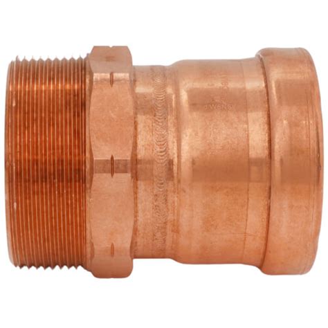 20828 - Viega 20828 - 3" ProPress XL-C x Male Copper Adapter