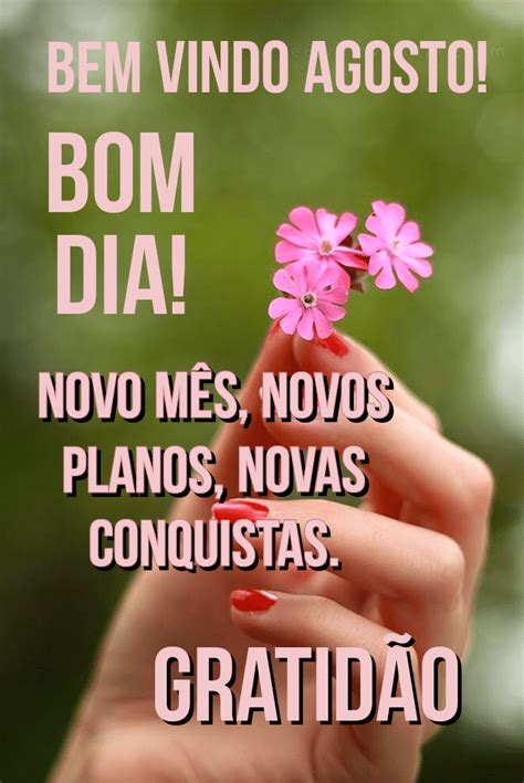 36 Mensagens de Bem-vindo, Agosto! Imagens Lindas Frases e Bom dia