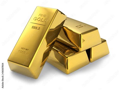 Gold bars Stock Illustration | Adobe Stock