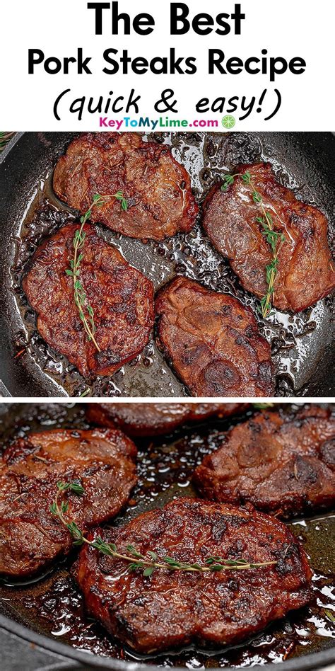 Cooking pork steaks – Artofit