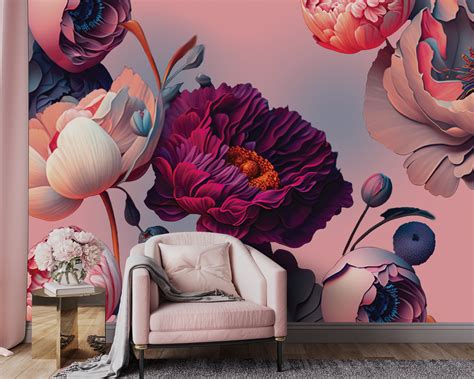 floral mural 10