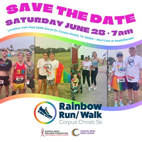 3rd Annual Rainbow Run/Walk 5k – Pride Corpus Christi