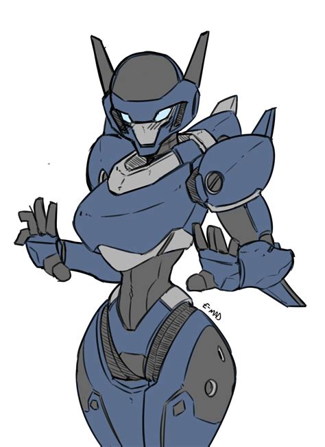 Silent and deadly her arm wheels can shoot out robo shurikens – Artofit