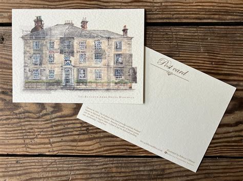 Rebecca Clitheroe - The Rutland Arms Hotel, Bakewell: Mini Print - Artist - Hidden Histories ...