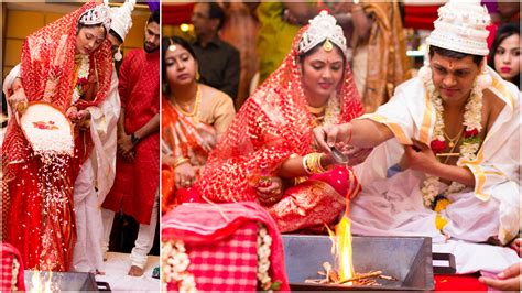Radha-Krishna Themed Wedding for a Bengali Couple | Bengali wedding
