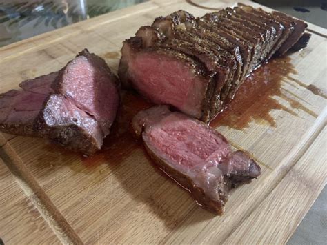 striploin cooked      rsteak