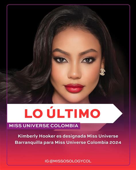 🚨 LO ÚLTIMO: Kimberly Hooker es... - Missosology Colombia