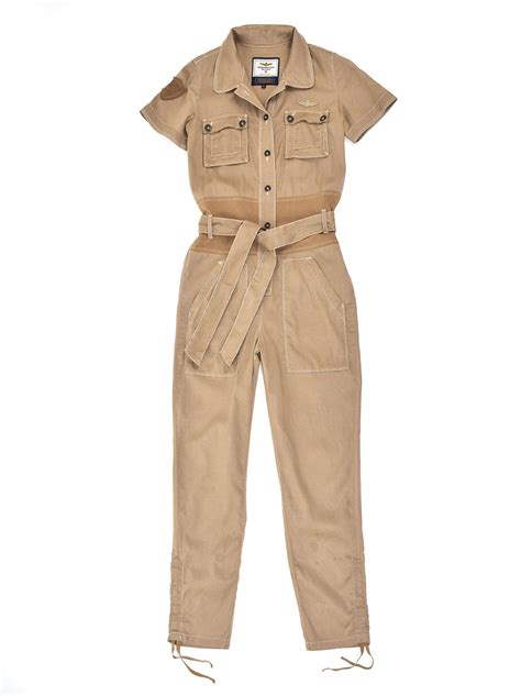 Женский комбинезон AERONAUTICA MILITARE SS 20/AL tabacco (TU 079 ...