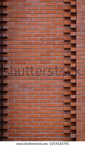 image vertical brick wall surface alternating stock photo